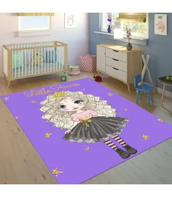 Covor antiderapant copii Little Princess Engros (120x180)