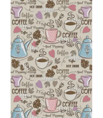 Covor antiderapant Coffees Engros (120x180)