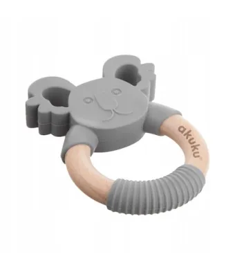 Inel gingival din silicon si lemn Koala Engros