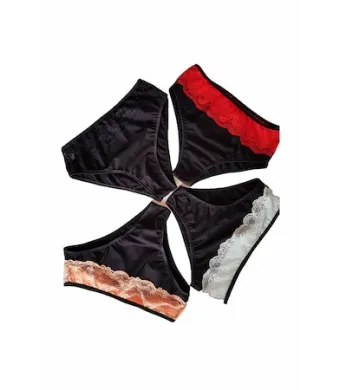 Set chilot clasic cu dantela Engros