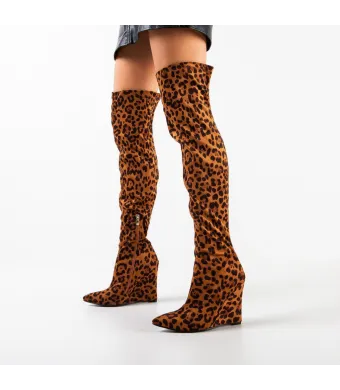 Cizme Engros dama Tiger Print