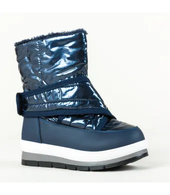 Cizme dama Tip Ugg Sohaib Bleumarin