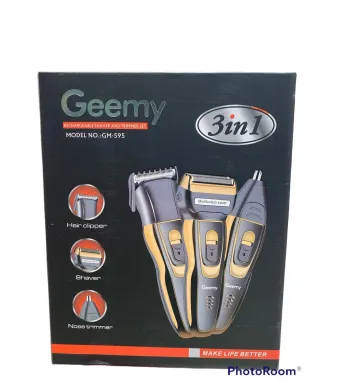 Aparat de tuns si ras 3 in 1 Gemei Multishaver Set Gm-566,EN GROSS