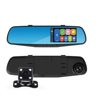 CAMERA AUTO DVR OGLINDA 1080P FULLHD + CAMERA MARSARIER enGross