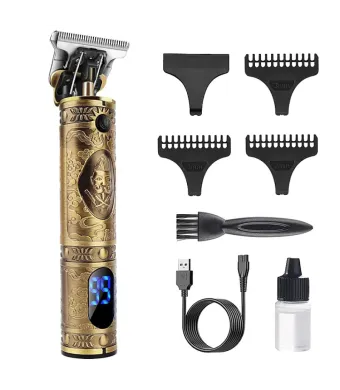 Trimmer AURIU de ras sau contur profesional, LED Display,EN GROSS