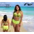 Costum de baie en gross doua piese (Roz pal)