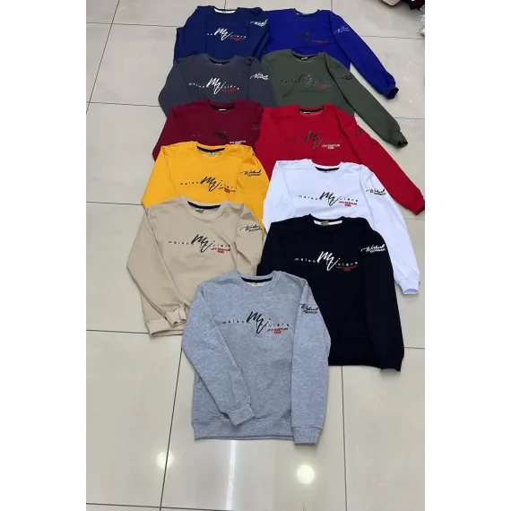 BLUZA BARBAT CU LICRA  ANGRO (Alb)