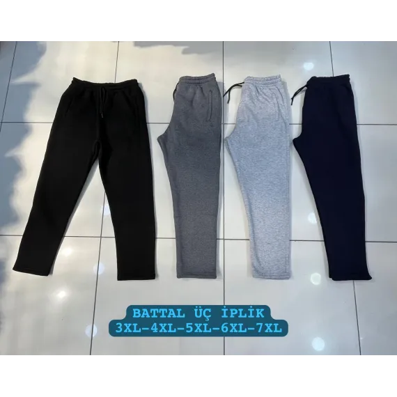 PANTALON TRENING BARBAT GROS ANGRO MARIME MARE (NEGRU)
