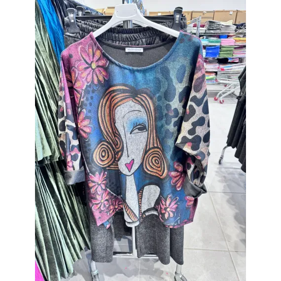 COMPLEU DAMA CU PANTALON ANGRO