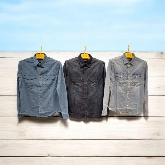 CAMASA BLUG UNISEX ANGRO (BLEU)