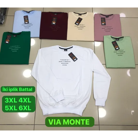 BLUZA BARBATI MARIMI MARI ANGRO (Verde)