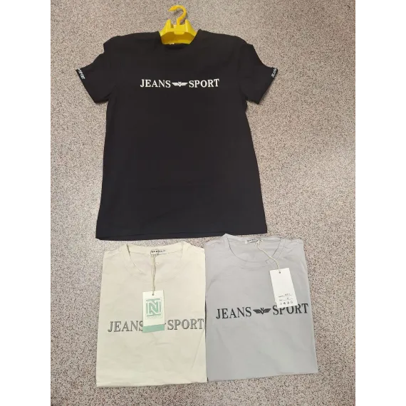 TRICOU BARBATI ANGRO ITALIA (NEGRU)