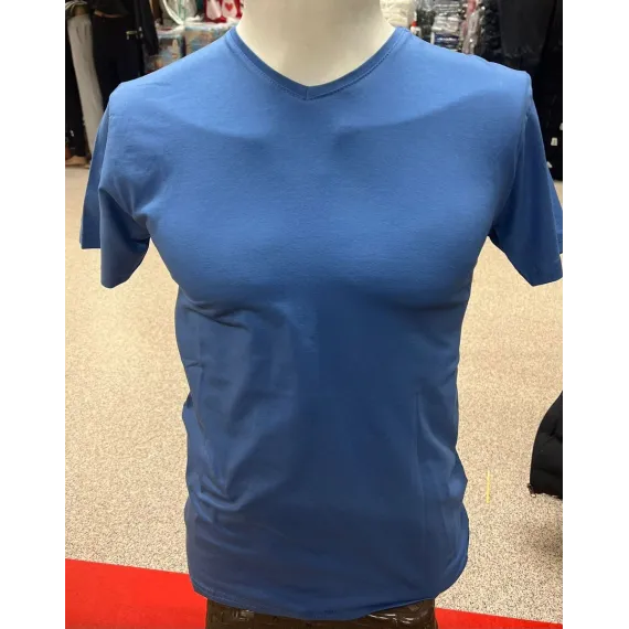 Tricou simplu cu Licra bărbat engross (Bordo, XL, 2XL, 3XL, 4XL, 4 buc)