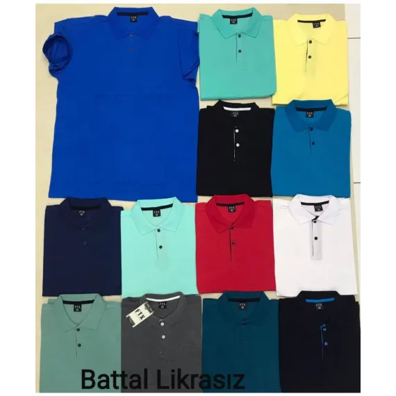 Tricou bărbat mărimi mari lakost angro (Verde deschis, 3XL,4XL,5XL,6XL,7XL, 5 buc)